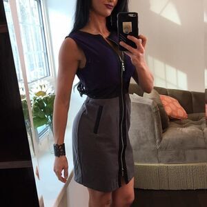 New Fabulous zip up dress for work